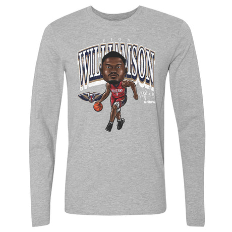 Zion Williamson Men's Long Sleeve T-Shirt | 500 LEVEL