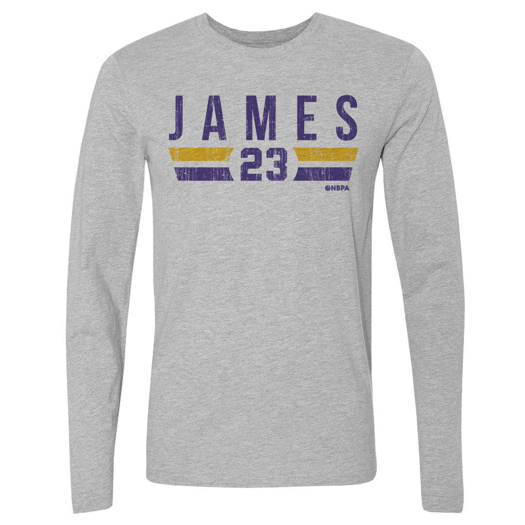 LeBron James Men's Long Sleeve T-Shirt | 500 LEVEL