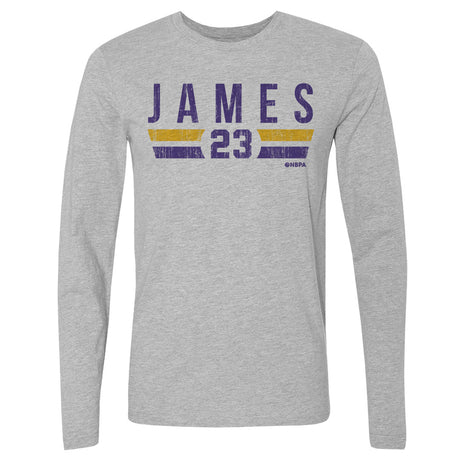 LeBron James Men's Long Sleeve T-Shirt | 500 LEVEL