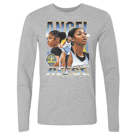 Angel Reese Men's Long Sleeve T-Shirt | 500 LEVEL