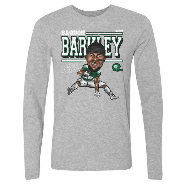 Saquon Barkley Men's Long Sleeve T-Shirt | 500 LEVEL
