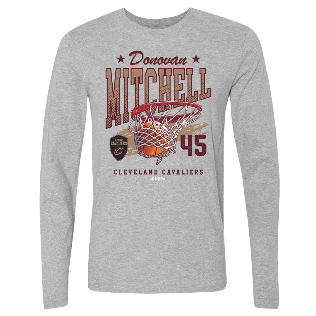 Donovan Mitchell Men's Long Sleeve T-Shirt | 500 LEVEL