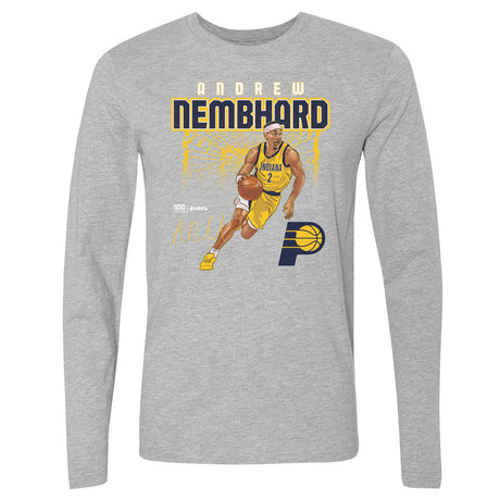 Andrew Nembhard Men's Long Sleeve T-Shirt | 500 LEVEL