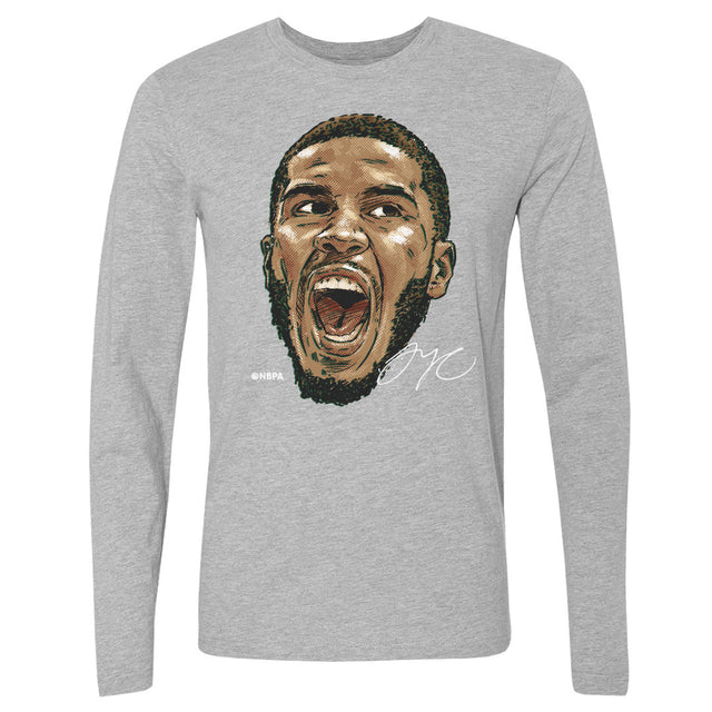 Jayson Tatum Men's Long Sleeve T-Shirt | 500 LEVEL