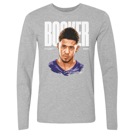 Devin Booker Men's Long Sleeve T-Shirt | 500 LEVEL