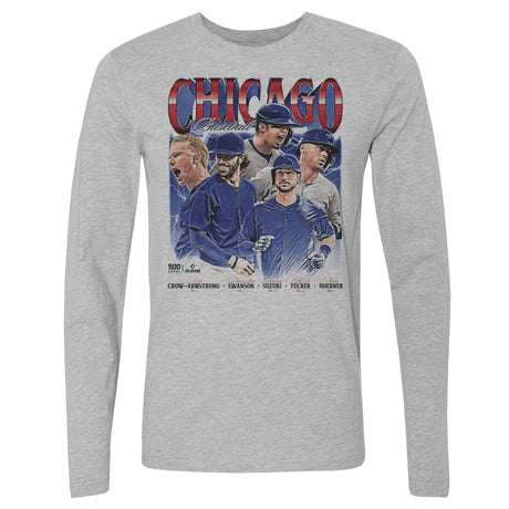 Chicago Men's Long Sleeve T-Shirt | 500 LEVEL