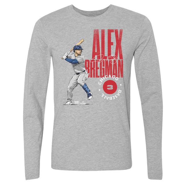 Alex Bregman Men's Long Sleeve T-Shirt | 500 LEVEL