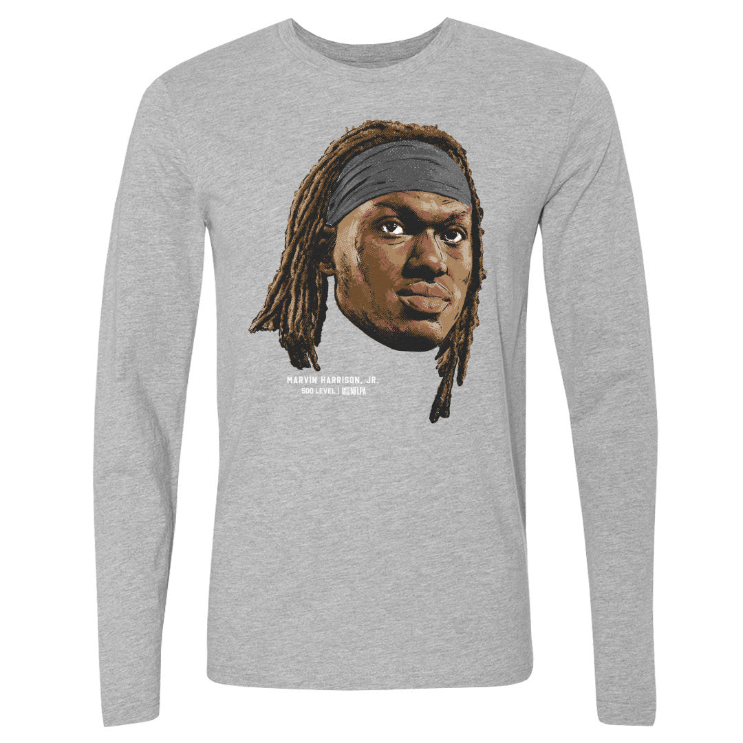 Marvin Harrison Jr. Men's Long Sleeve T-Shirt | 500 LEVEL