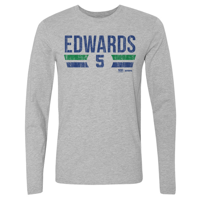 Anthony Edwards Men's Long Sleeve T-Shirt | 500 LEVEL