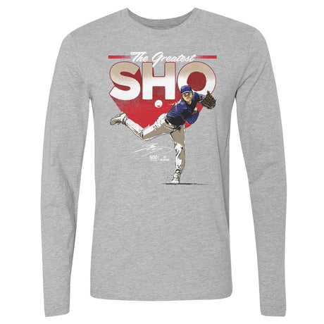 Shohei Ohtani Men's Long Sleeve T-Shirt | 500 LEVEL