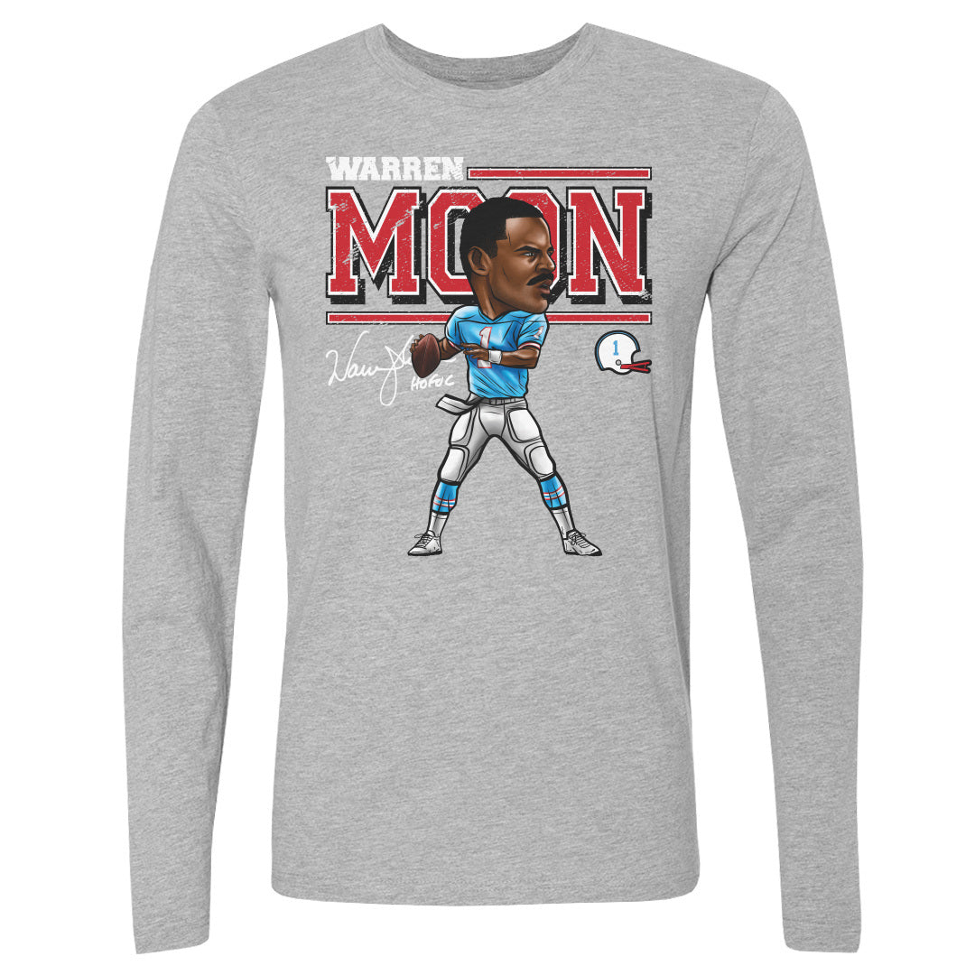 Warren Moon Men's Long Sleeve T-Shirt | 500 LEVEL