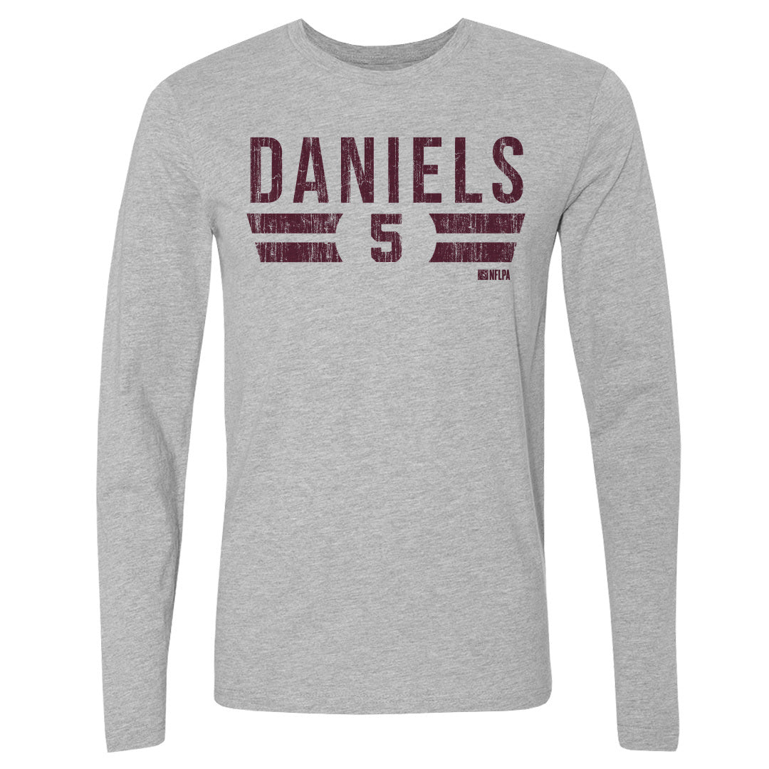 Jayden Daniels Men's Long Sleeve T-Shirt | 500 LEVEL