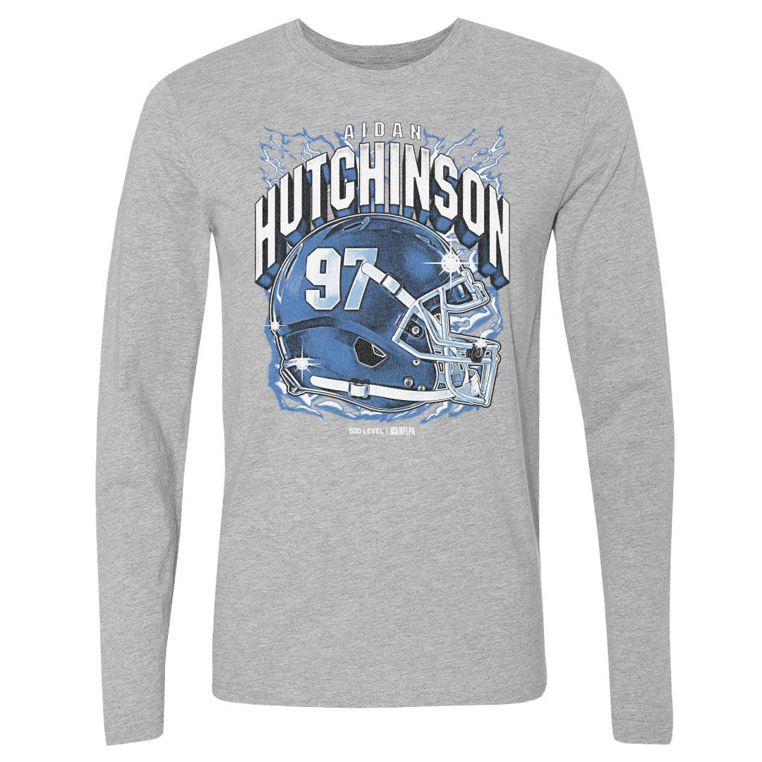 Aidan Hutchinson Men's Long Sleeve T-Shirt | 500 LEVEL