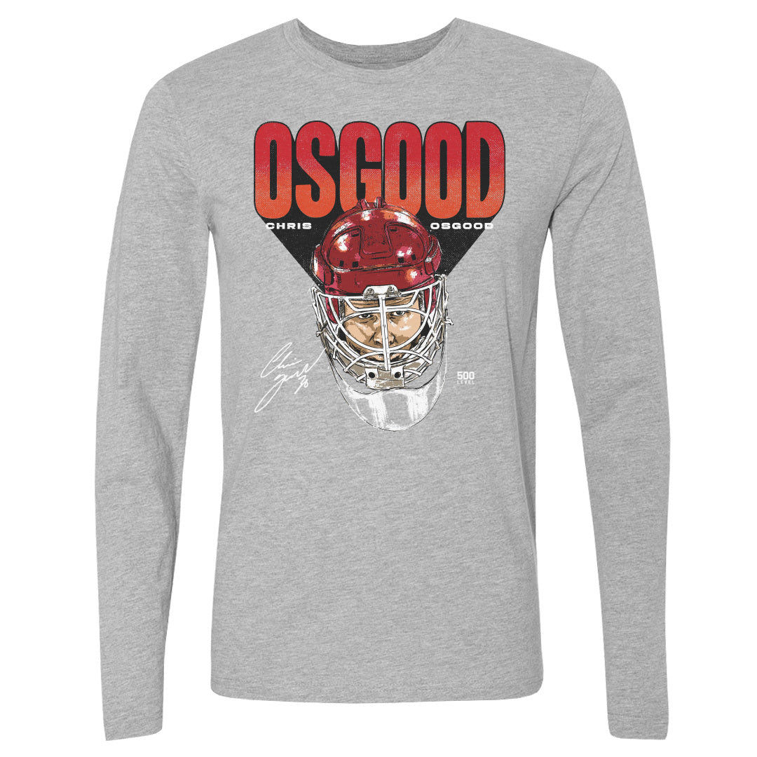 Chris Osgood Men's Long Sleeve T-Shirt | 500 LEVEL