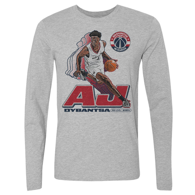 AJ Dybantsa Men's Long Sleeve T-Shirt | 500 LEVEL