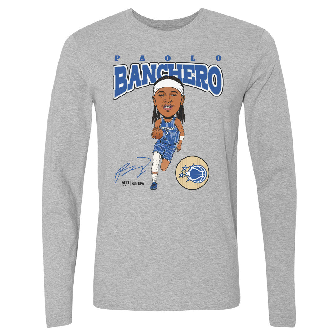 Paolo Banchero Men's Long Sleeve T-Shirt | 500 LEVEL