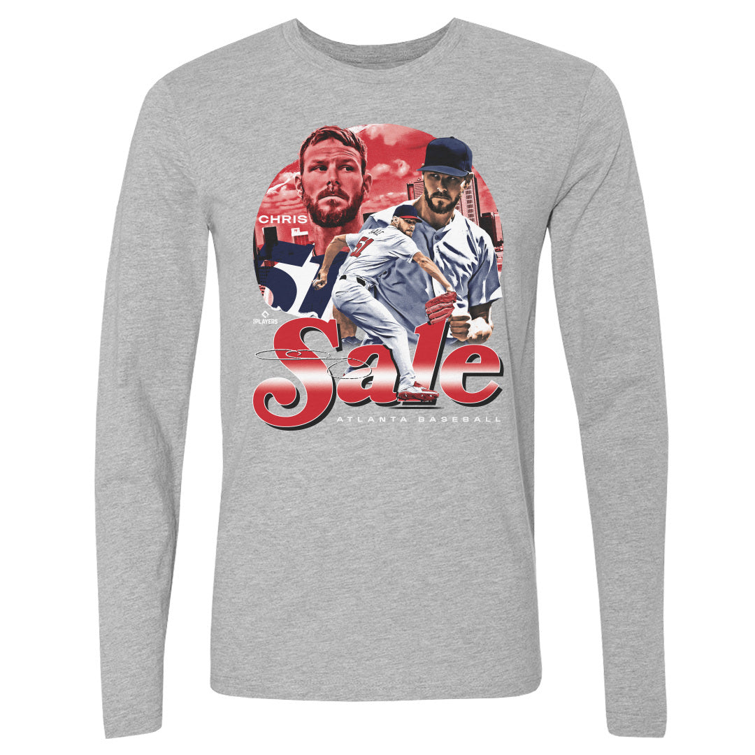 Chris Sale Men's Long Sleeve T-Shirt | 500 LEVEL