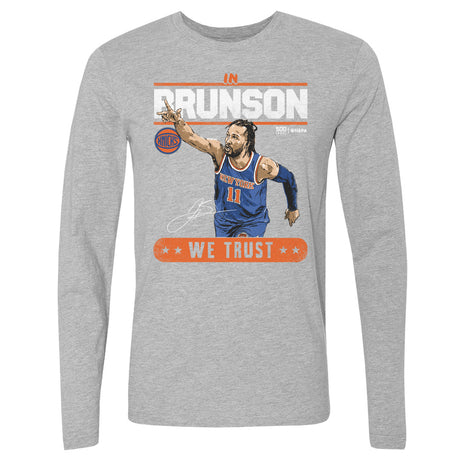 Jalen Brunson Men's Long Sleeve T-Shirt | 500 LEVEL