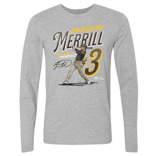 Jackson Merrill Men's Long Sleeve T-Shirt | 500 LEVEL