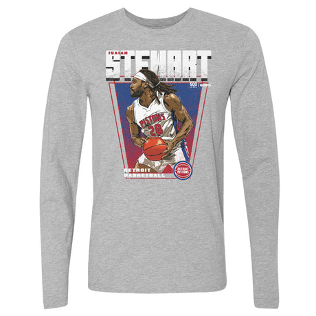 Isaiah Stewart Men's Long Sleeve T-Shirt | 500 LEVEL