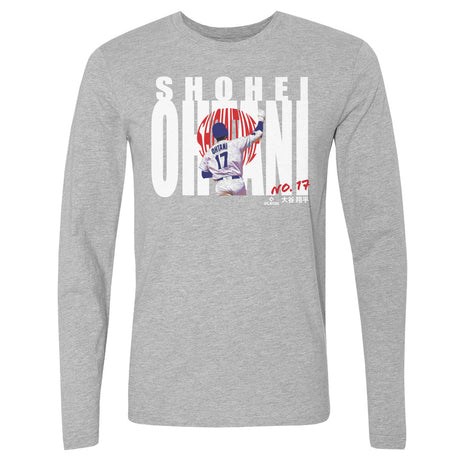Shohei Ohtani Men's Long Sleeve T-Shirt | 500 LEVEL