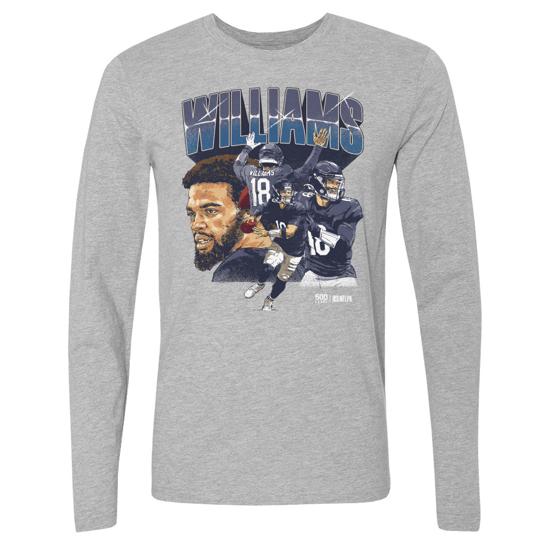 Caleb Williams Men's Long Sleeve T-Shirt | 500 LEVEL