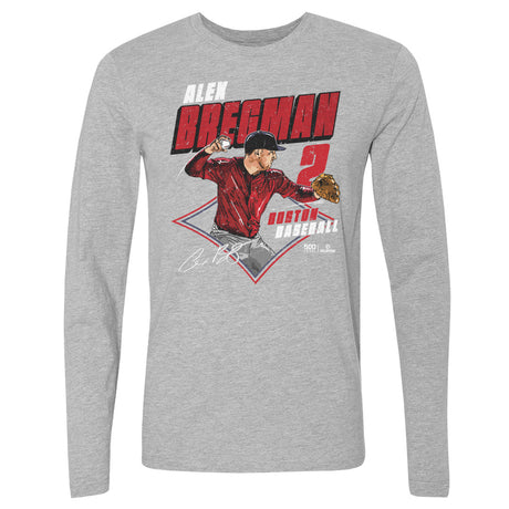 Alex Bregman Men's Long Sleeve T-Shirt | 500 LEVEL