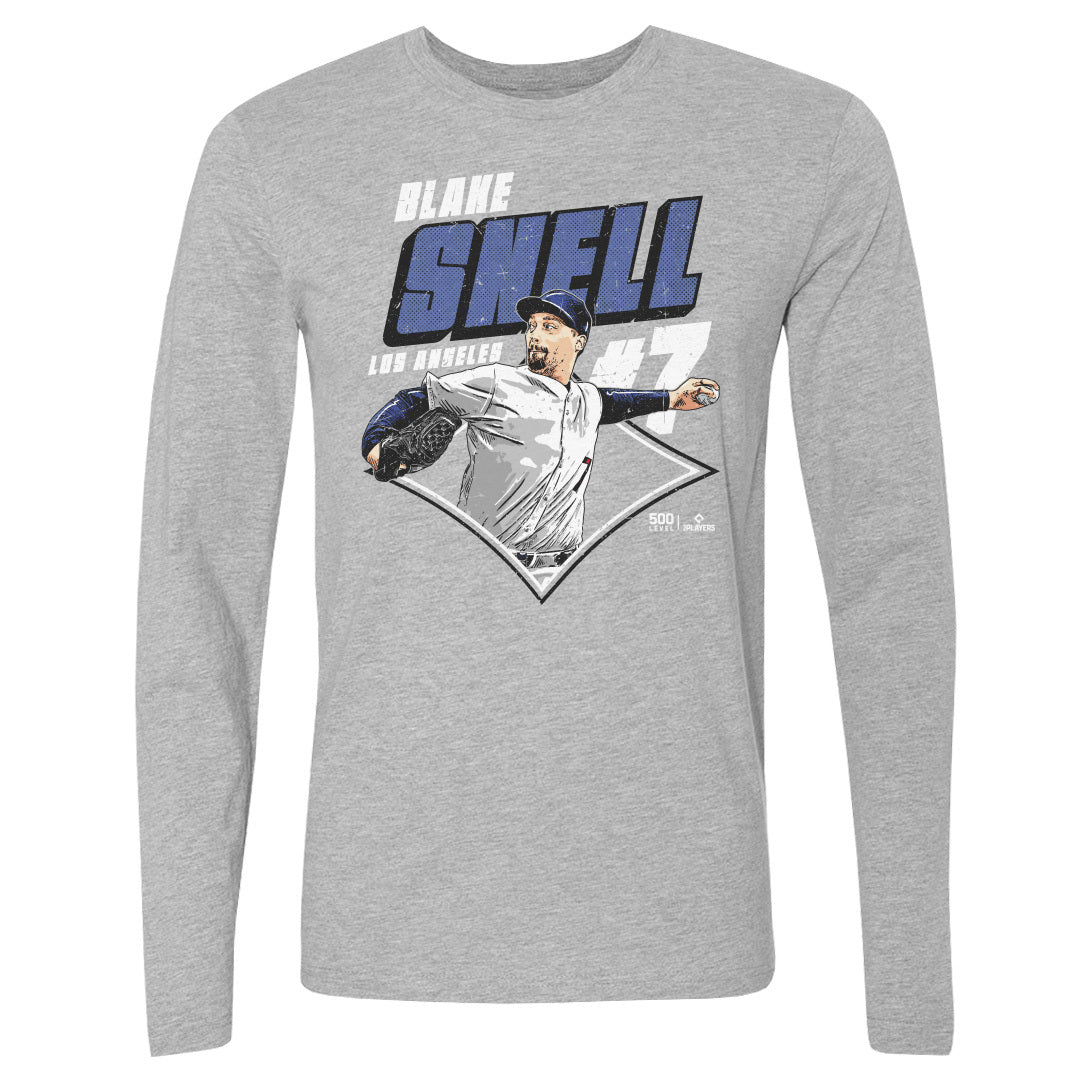 Blake Snell Men's Long Sleeve T-Shirt | 500 LEVEL