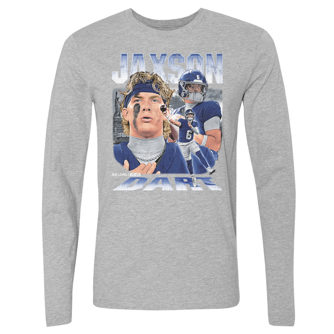 Jaxson Dart Men's Long Sleeve T-Shirt | 500 LEVEL