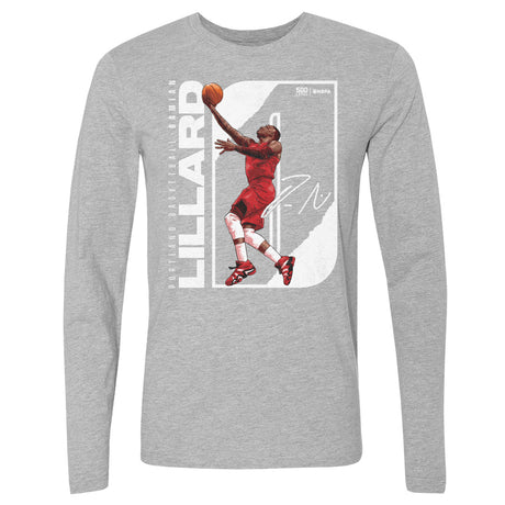 Damian Lillard Men's Long Sleeve T-Shirt | 500 LEVEL