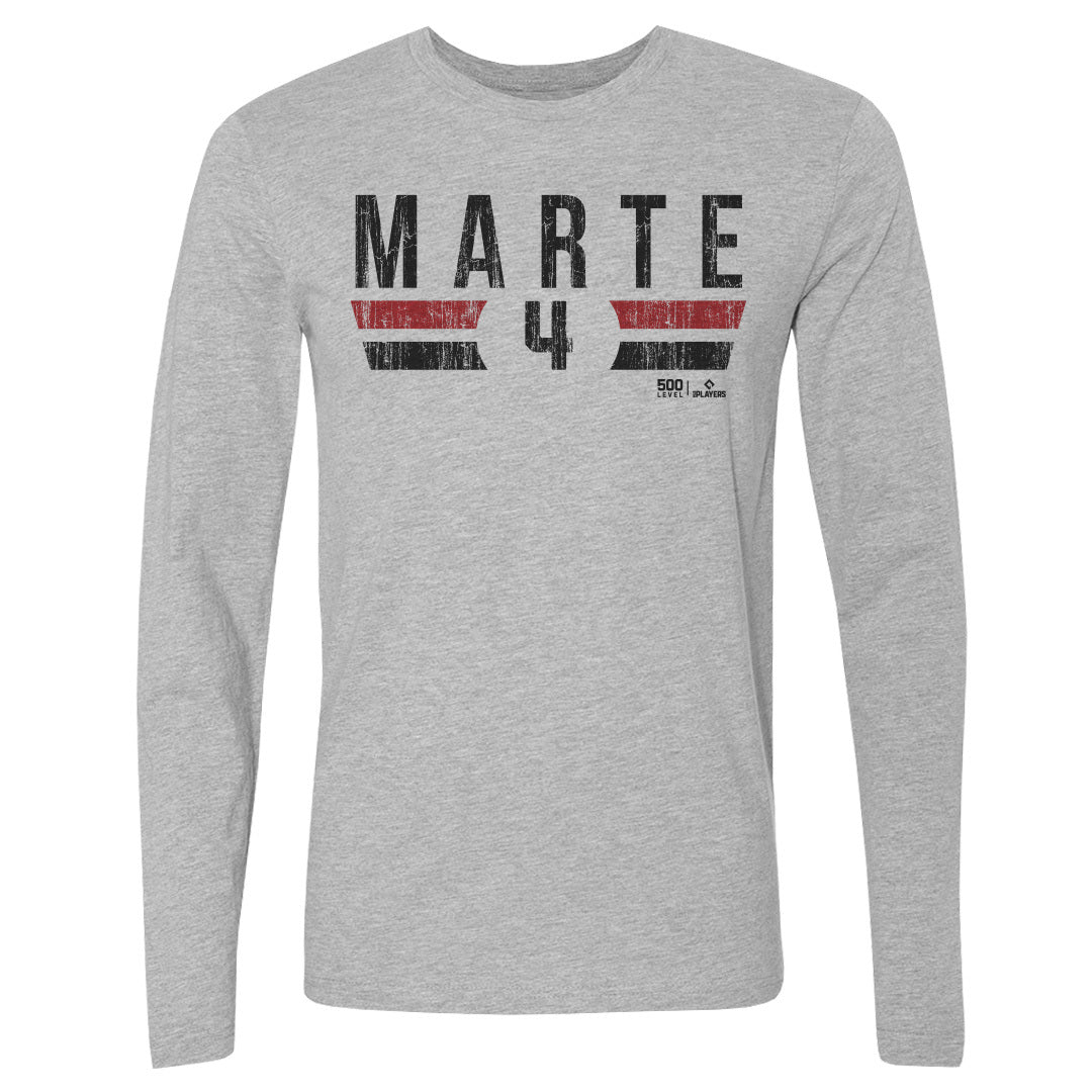 Ketel Marte Men's Long Sleeve T-Shirt | 500 LEVEL