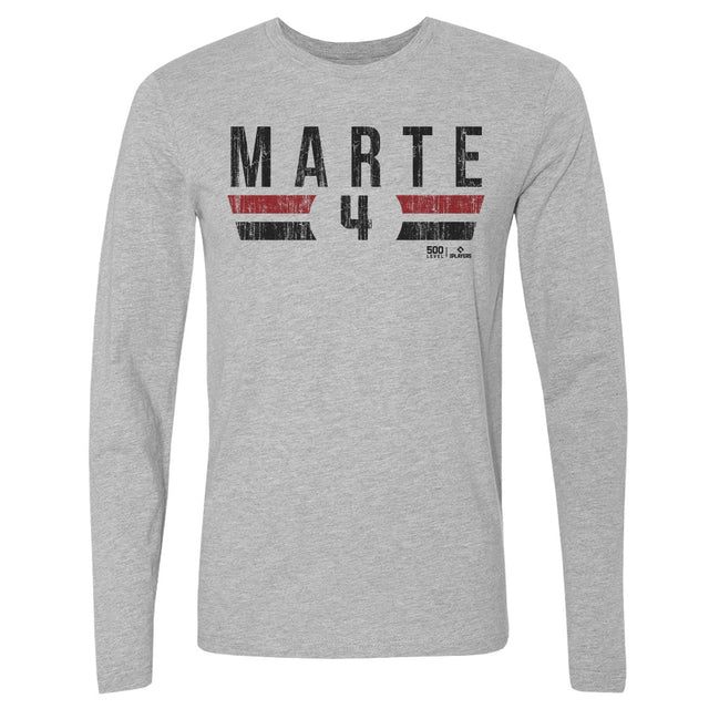 Ketel Marte Men's Long Sleeve T-Shirt | 500 LEVEL