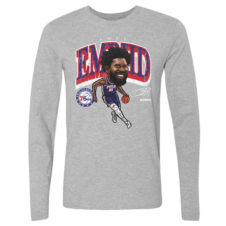 Joel Embiid Men's Long Sleeve T-Shirt | 500 LEVEL