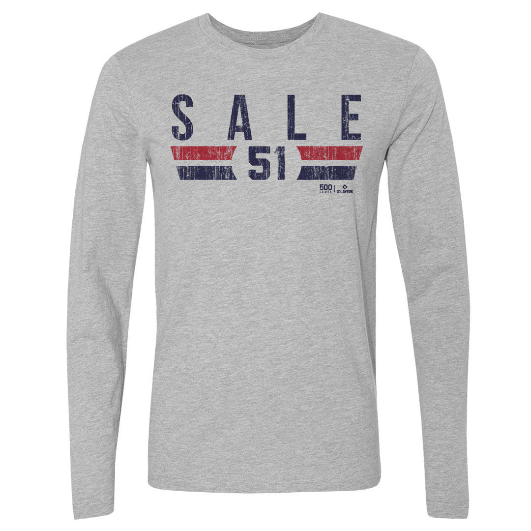 Chris Sale Men's Long Sleeve T-Shirt | 500 LEVEL