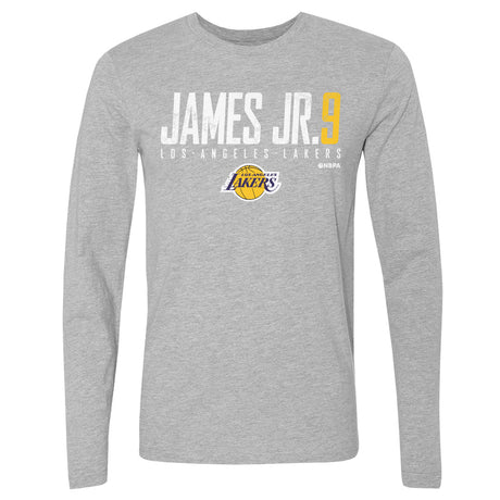 Bronny James Jr. Men's Long Sleeve T-Shirt | 500 LEVEL