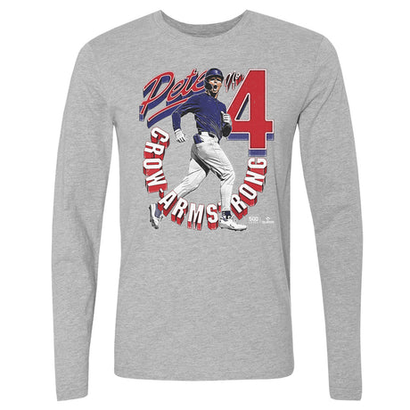 Pete Crow-Armstrong Men's Long Sleeve T-Shirt | 500 LEVEL