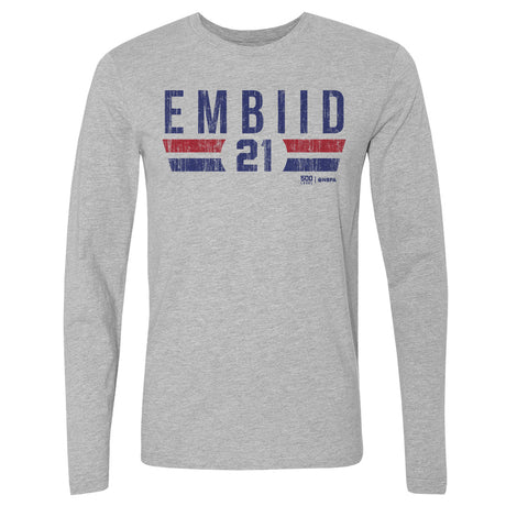 Joel Embiid Men's Long Sleeve T-Shirt | 500 LEVEL