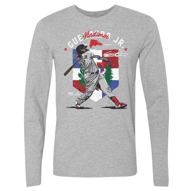 Vladimir Guerrero Jr. Men's Long Sleeve T-Shirt | 500 LEVEL