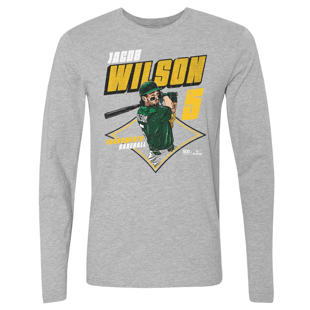 Jacob Wilson Men's Long Sleeve T-Shirt | 500 LEVEL