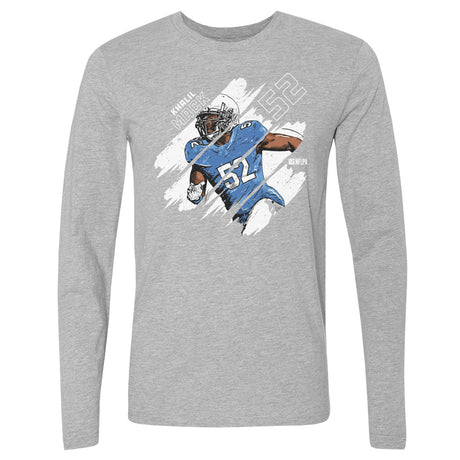 Khalil Mack Men's Long Sleeve T-Shirt | 500 LEVEL