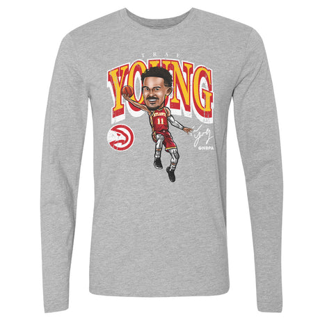 Trae Young Men's Long Sleeve T-Shirt | 500 LEVEL