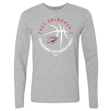 Chet Holmgren Men's Long Sleeve T-Shirt | 500 LEVEL