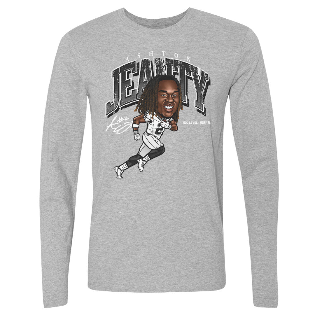 Ashton Jeanty Men's Long Sleeve T-Shirt | 500 LEVEL