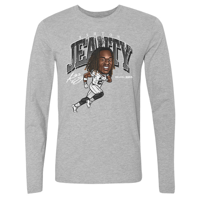 Ashton Jeanty Men's Long Sleeve T-Shirt | 500 LEVEL