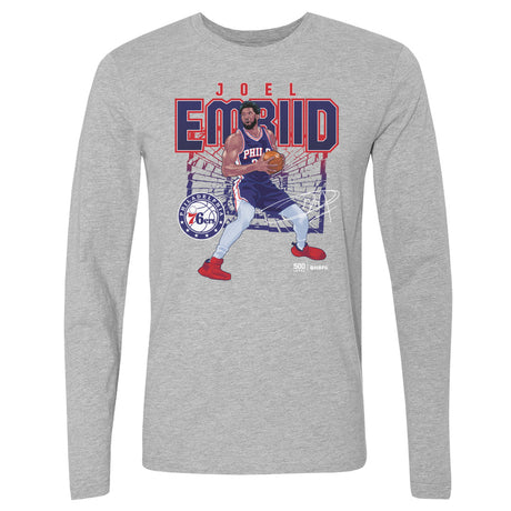 Joel Embiid Men's Long Sleeve T-Shirt | 500 LEVEL