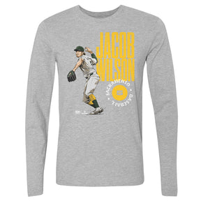 Jacob Wilson Men's Long Sleeve T-Shirt | 500 LEVEL