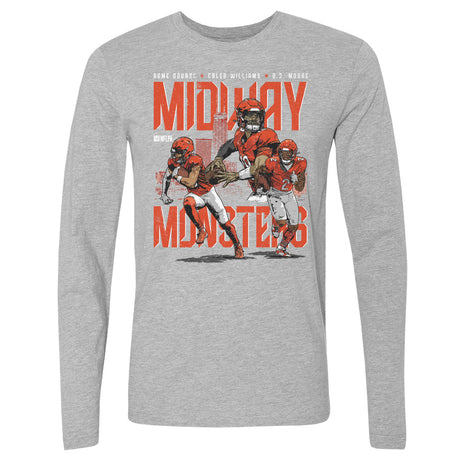 Caleb Williams Men's Long Sleeve T-Shirt | 500 LEVEL