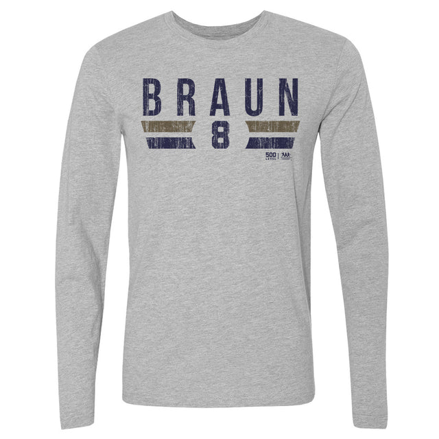 Ryan Braun Men's Long Sleeve T-Shirt | 500 LEVEL