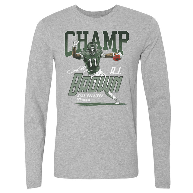A.J. Brown Men's Long Sleeve T-Shirt | 500 LEVEL
