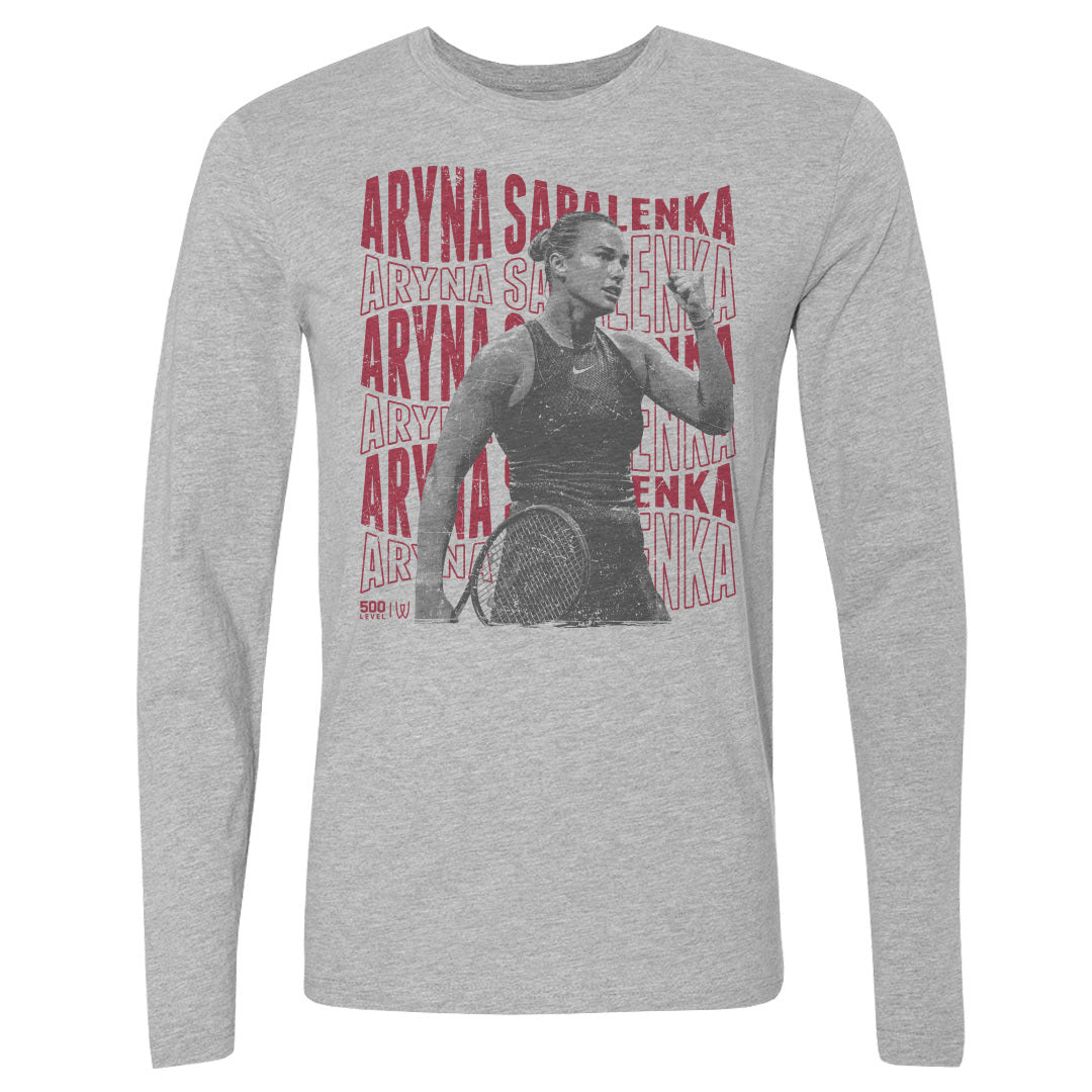Aryna Sabalenka Men's Long Sleeve T-Shirt | 500 LEVEL
